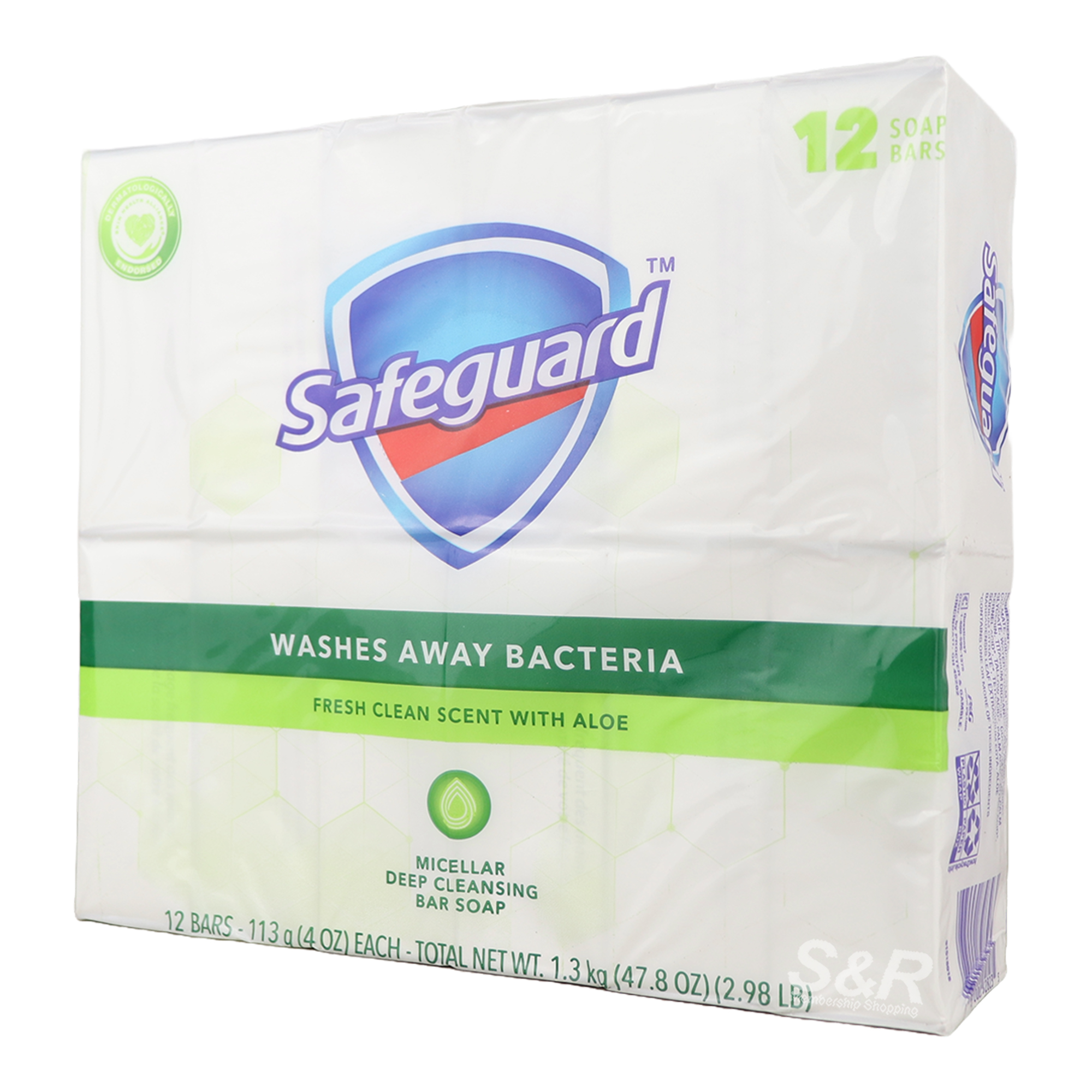 Safeguard White Bar Soap 12pcs x 113g Safeguard White Bar Soap 12pcs x 113g